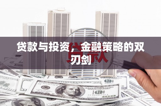 禹会贷款与投资，金融策略的双刃剑