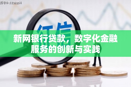 禹会新网银行贷款，数字化金融服务的创新与实践