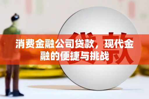 禹会消费金融公司贷款，现代金融的便捷与挑战