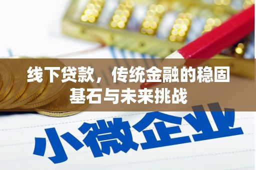 禹会线下贷款，传统金融的稳固基石与未来挑战