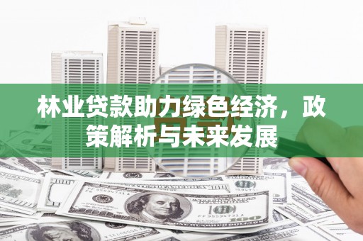 禹会林业贷款助力绿色经济，政策解析与未来发展