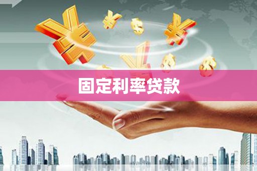 禹会固定利率贷款