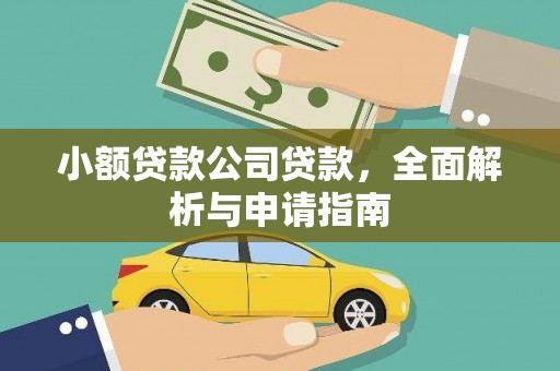 禹会小额贷款公司贷款，全面解析与申请指南