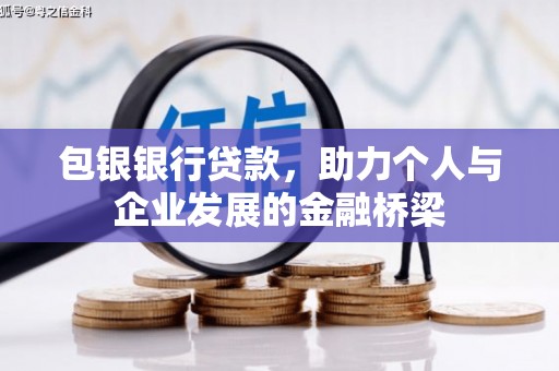 禹会包银银行贷款，助力个人与企业发展的金融桥梁