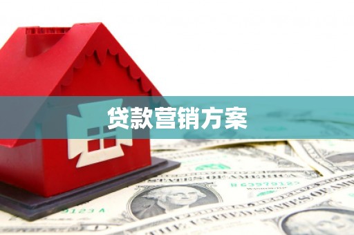 禹会贷款营销方案
