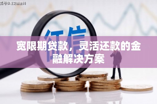 禹会宽限期贷款，灵活还款的金融解决方案