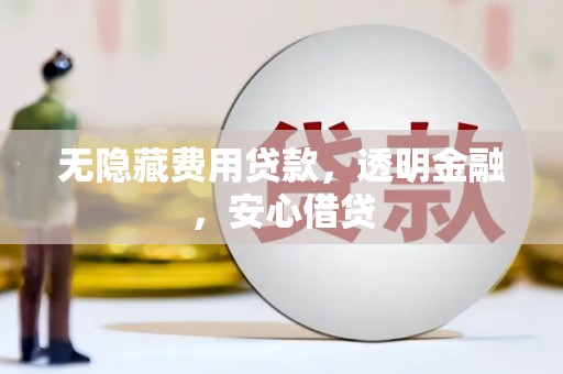 禹会无隐藏费用贷款，透明金融，安心借贷