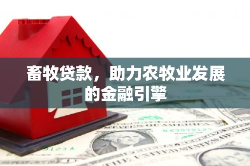 禹会畜牧贷款，助力农牧业发展的金融引擎