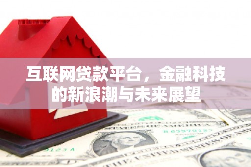 禹会互联网贷款平台，金融科技的新浪潮与未来展望