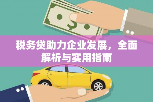 禹会税务贷助力企业发展，全面解析与实用指南