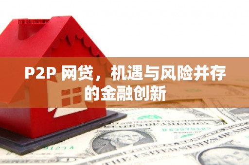 禹会P2P 网贷，机遇与风险并存的金融创新