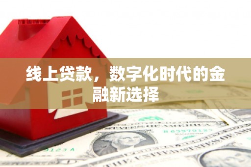 禹会线上贷款，数字化时代的金融新选择