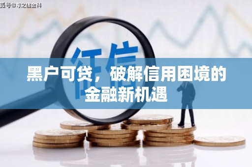 禹会黑户可贷，破解信用困境的金融新机遇