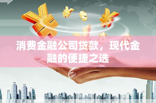 禹会消费金融公司贷款，现代金融的便捷之选