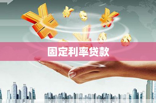 禹会固定利率贷款