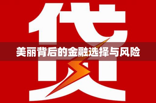 禹会美丽背后的金融选择与风险