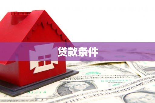 禹会贷款条件