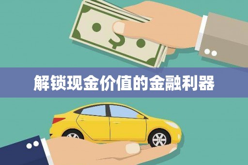 禹会解锁现金价值的金融利器